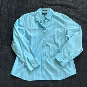 Land’s End Blue No Iron Oxford Shirt